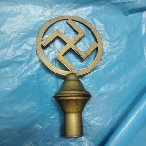 Antique 1930s flagpole topper German Army/Party Pre-World War II Era NSDAP